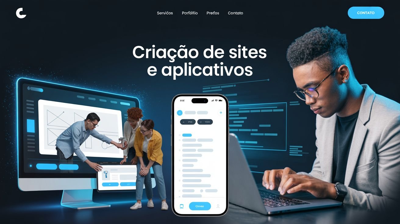 Criação de Sites e Aplicativos